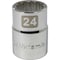 Dynamic 3/4" Drive, 24mm Metric Socket, 12 Points D022124 - alternate 2